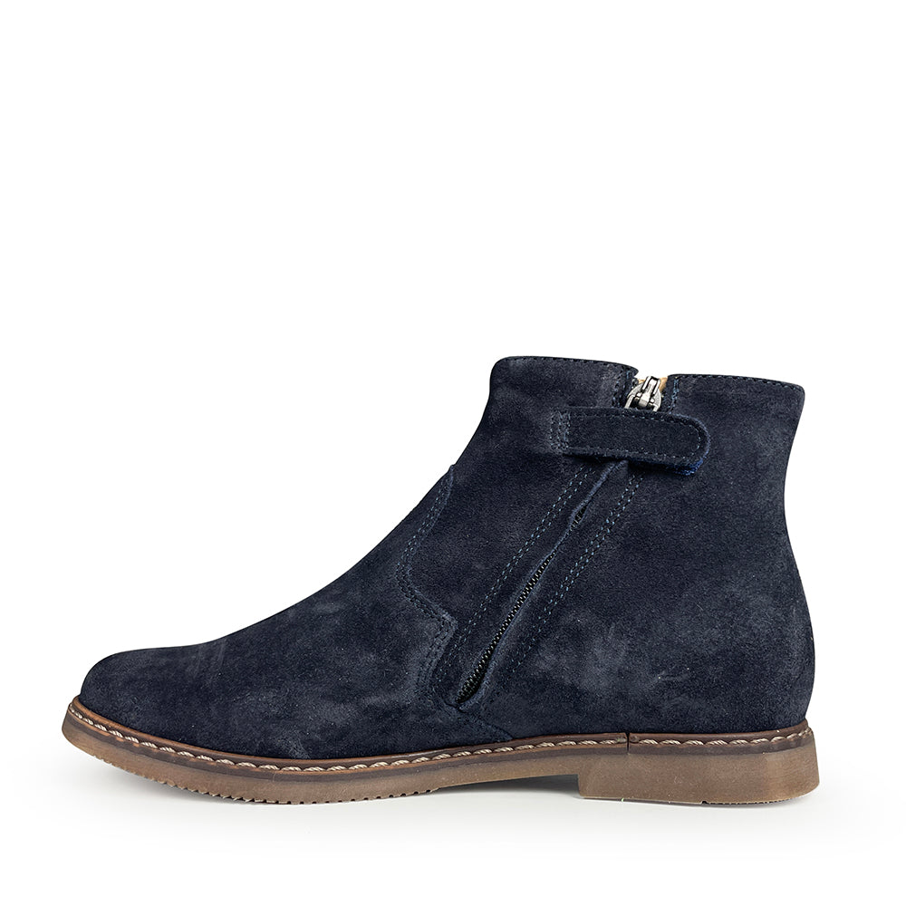 Donkerblauwe laars met vlinder van Pom d'api