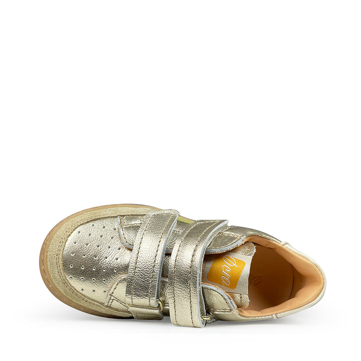 Sneaker groen en platinum