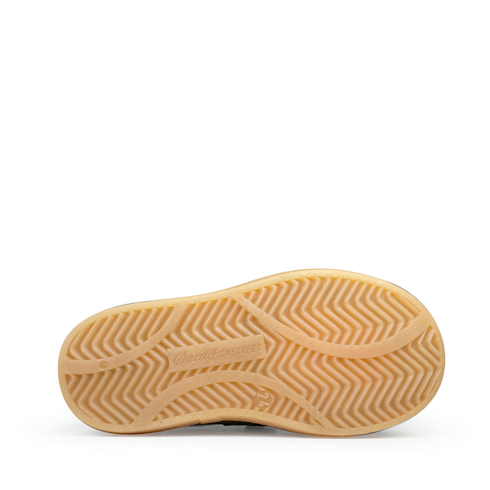 Sneaker groen en platinum