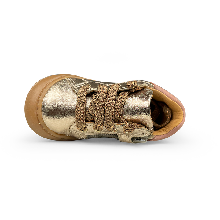Goudkleurige sneaker