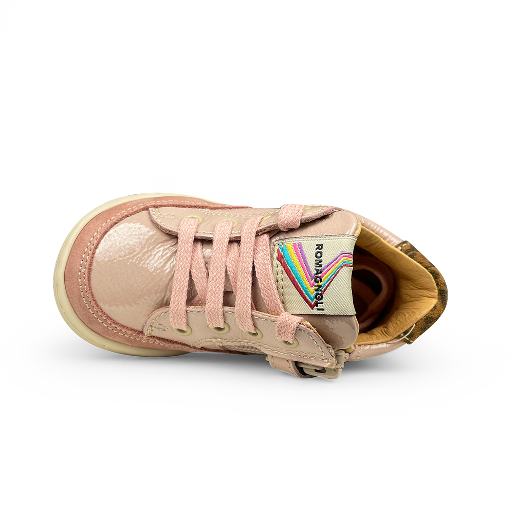 Roze sneaker