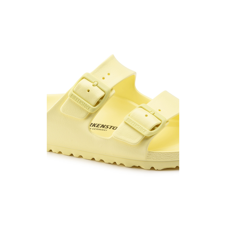 Detail gesp Birkenstock Arizona EVA lichtgele slipper waterdicht EVA-materiaal