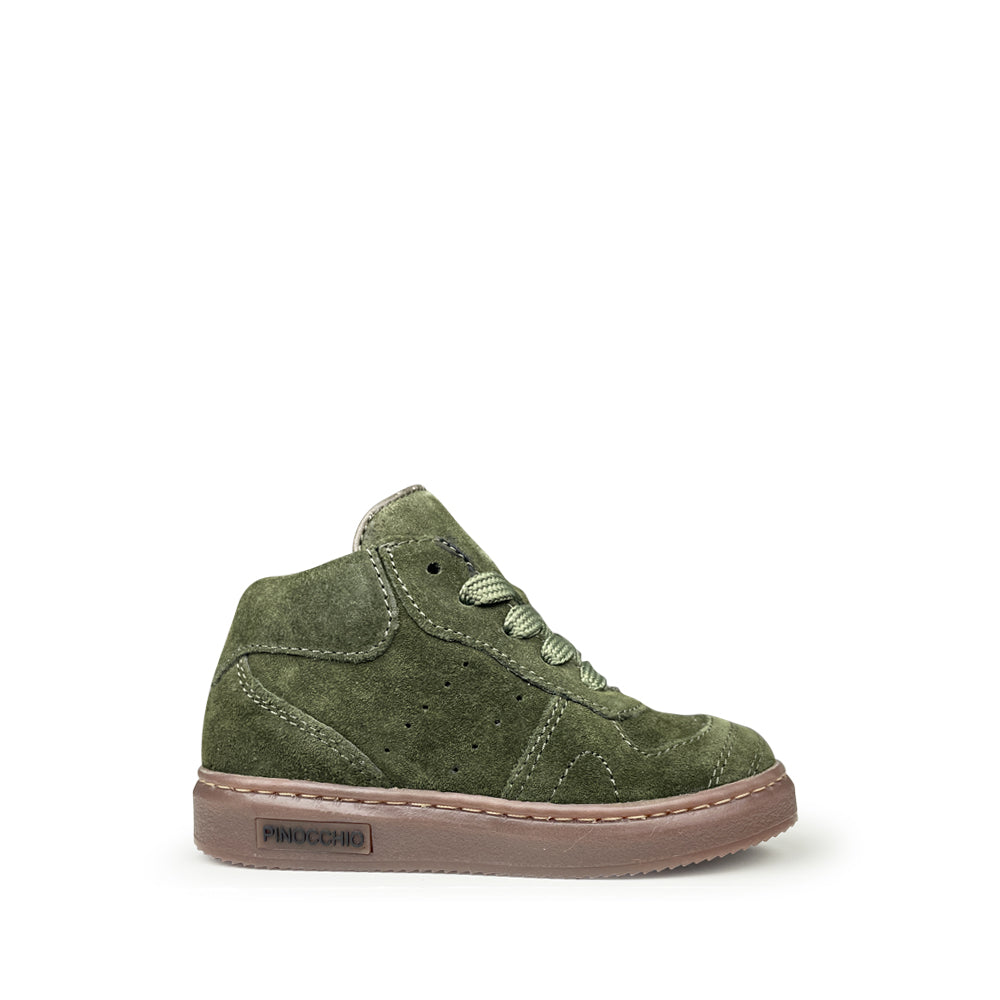 Donkergroene sneaker