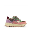 Runner glitter, roze, lila en groen