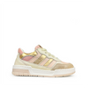 Sneaker goud en roze