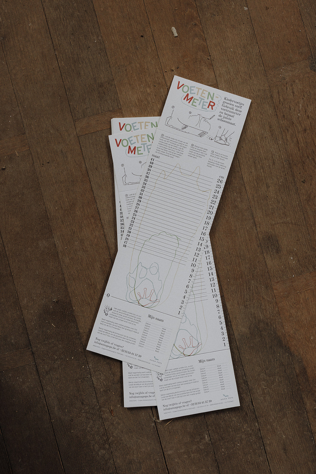 Onze GRATIS voetenmeter