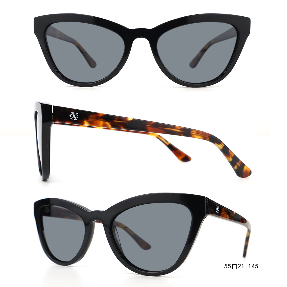 Sunglasses Obsidian Black + Brown Tortoise