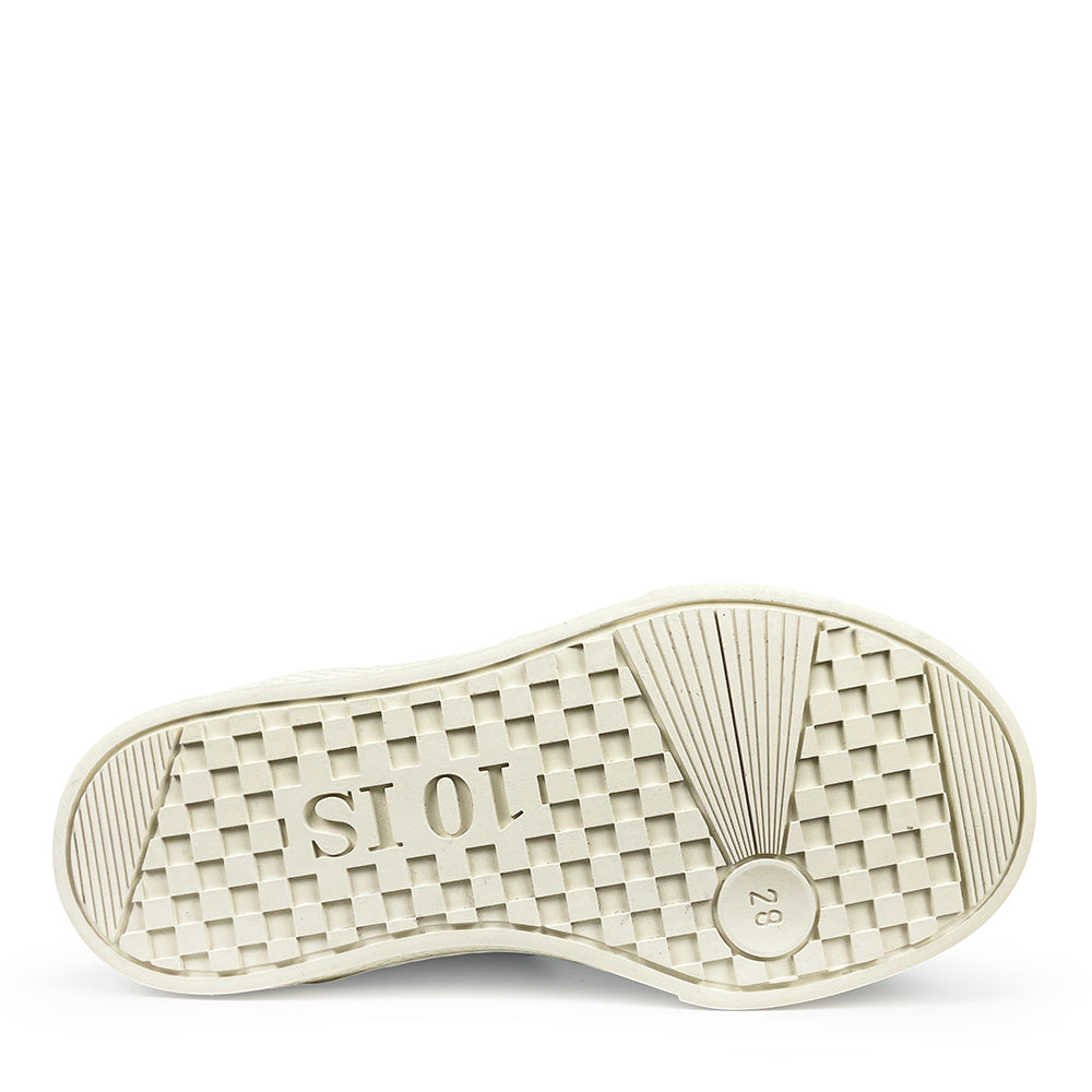 Sneaker groen-bruin