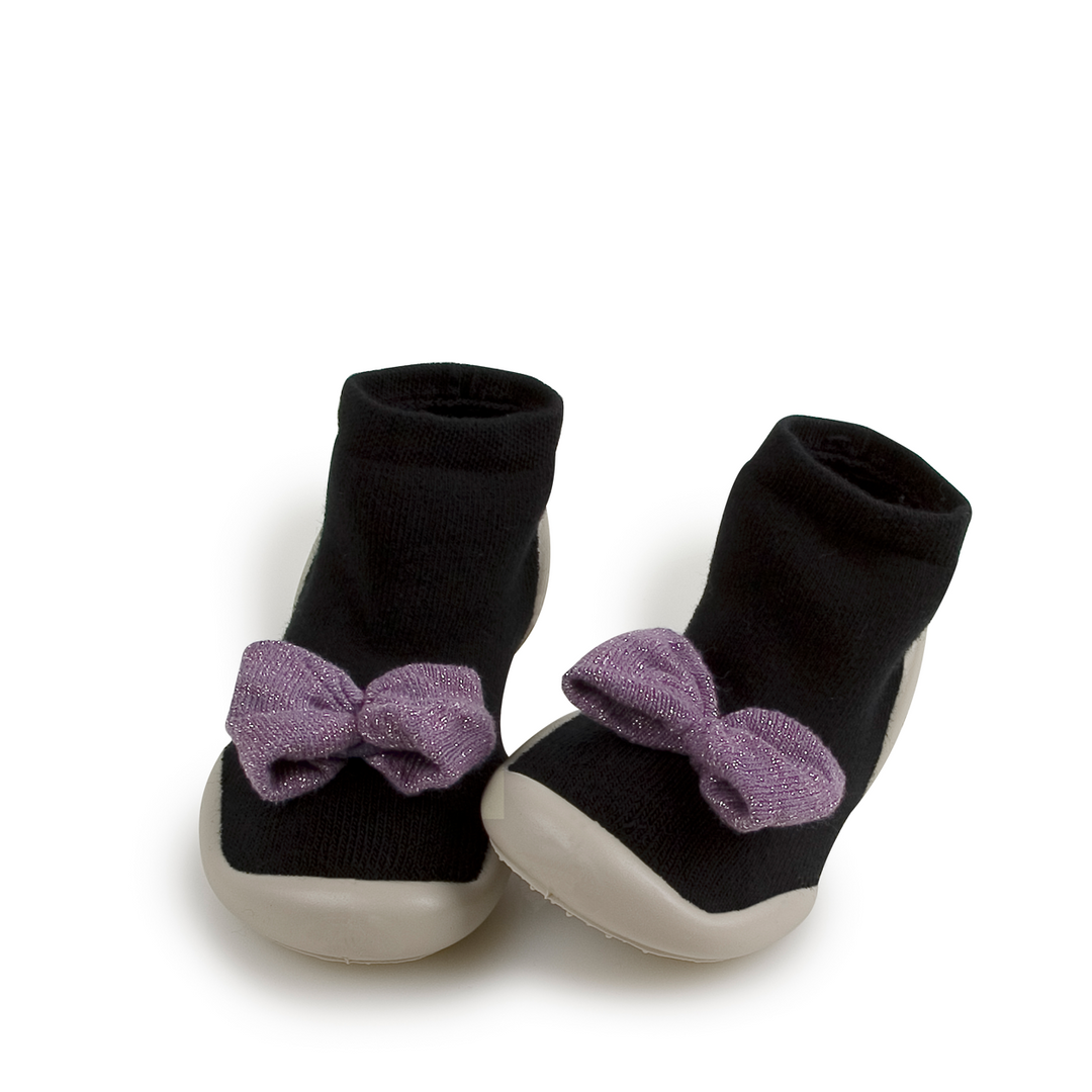 Sokpantoffel Lavender Bow