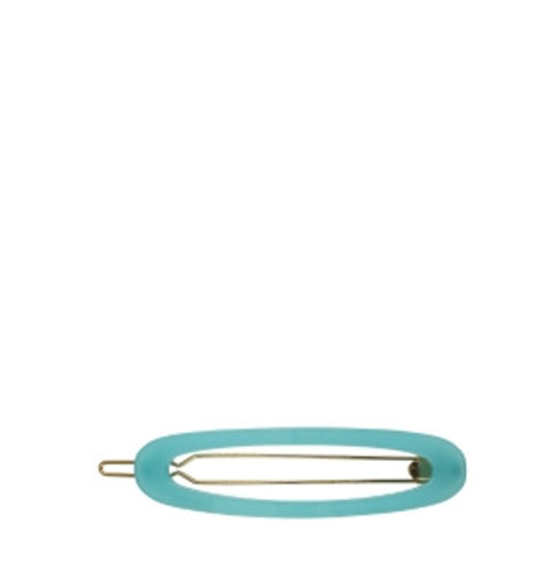 Open hairpin in turquoise