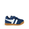 Sneaker blauw / wit