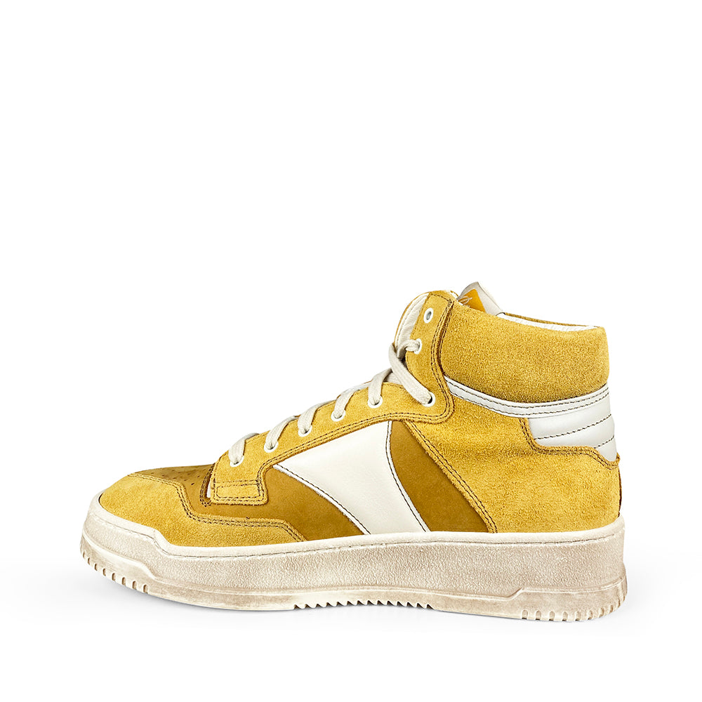 Sneaker ochre / white