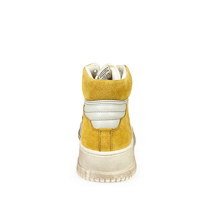 Sneaker ochre / white