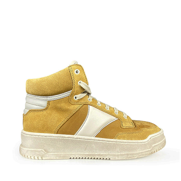 Sneaker ochre / white