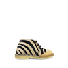Zebra ankle boots