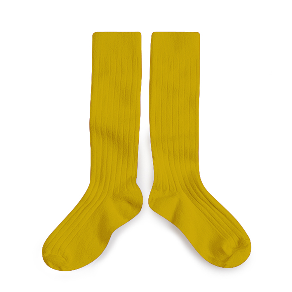 Knee socks yellow - Kiwi Doré