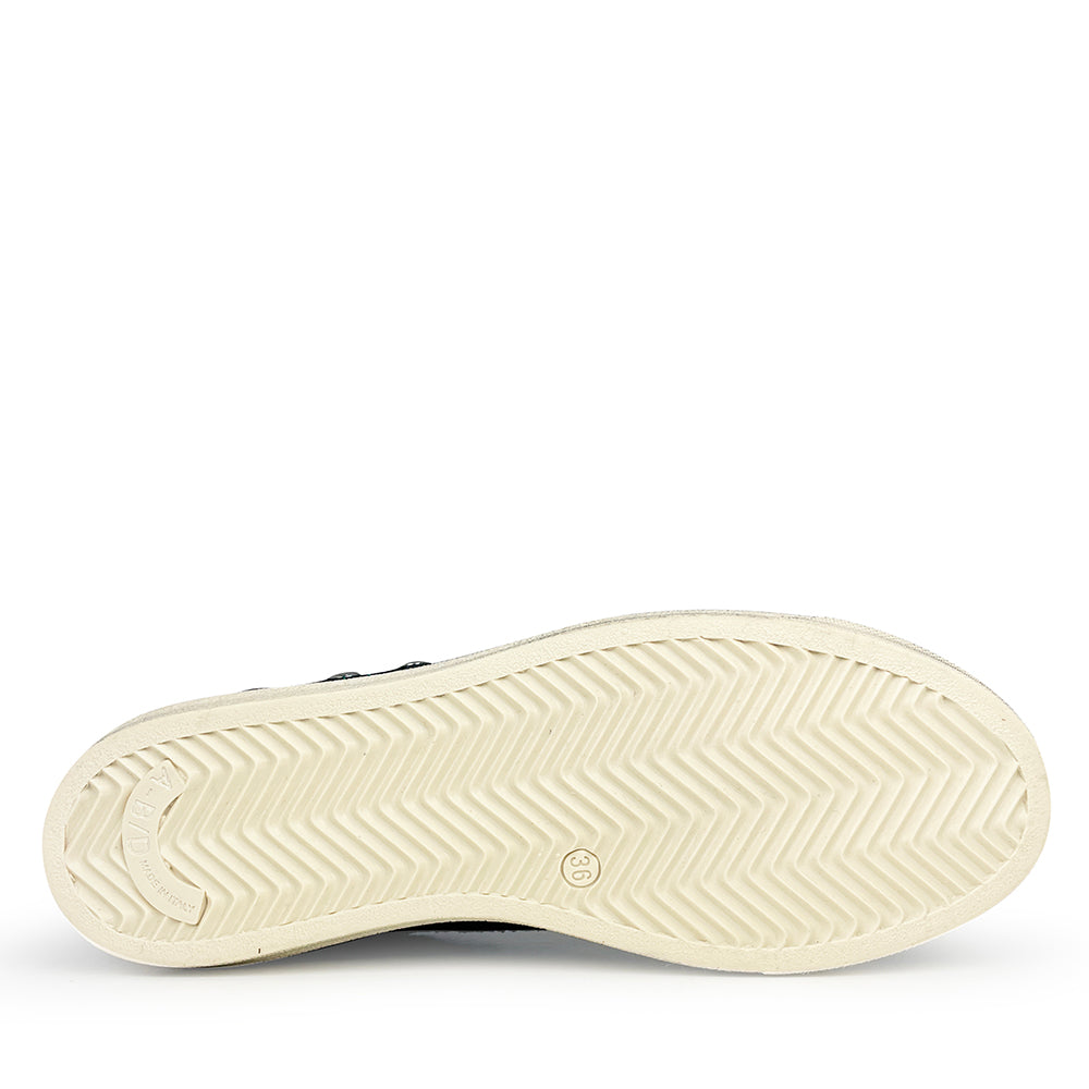 Sneaker groen glitter