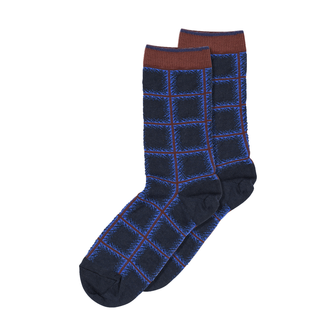 Mia socks marineblauw