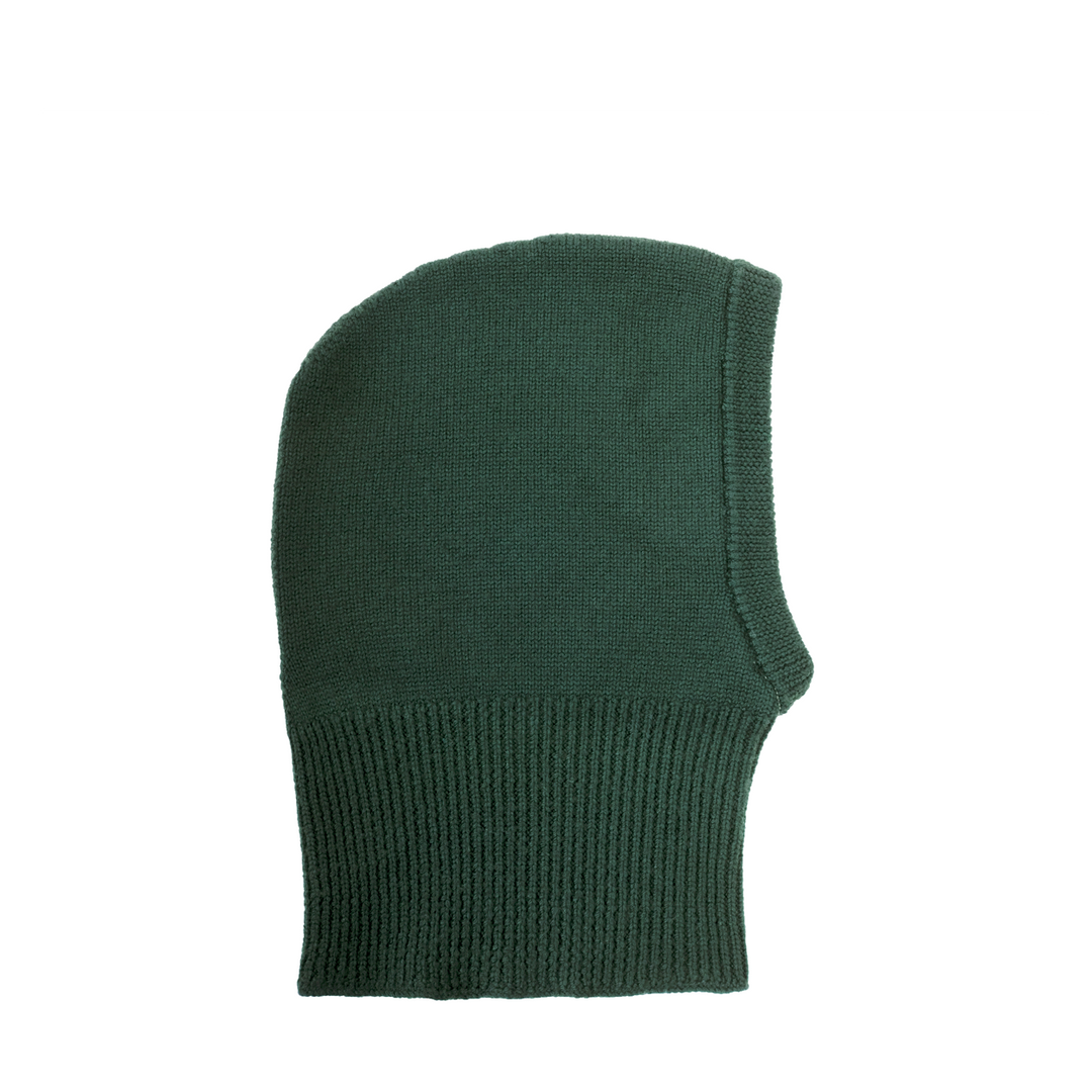 Merino Wool Balaclava Child - Forest Green