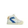 Sneaker wit / blauw