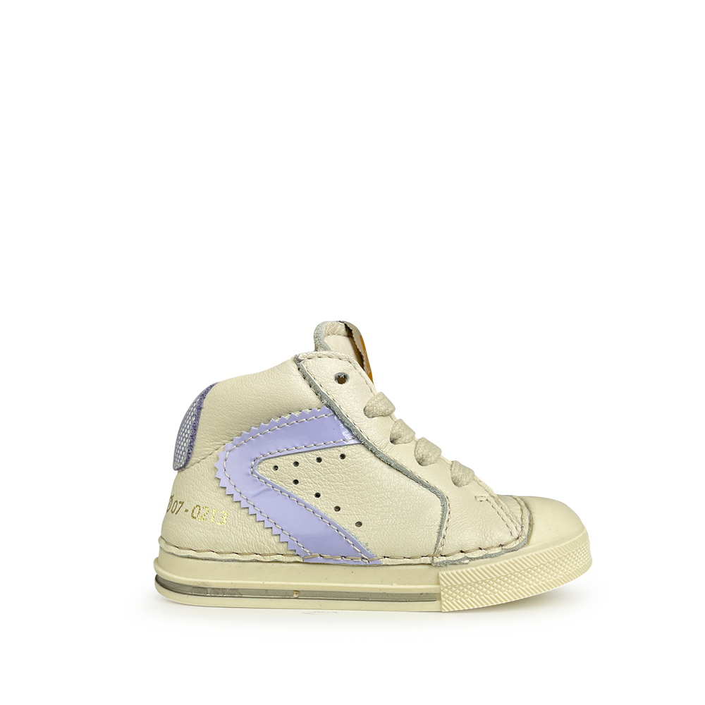 Sneaker white / purple