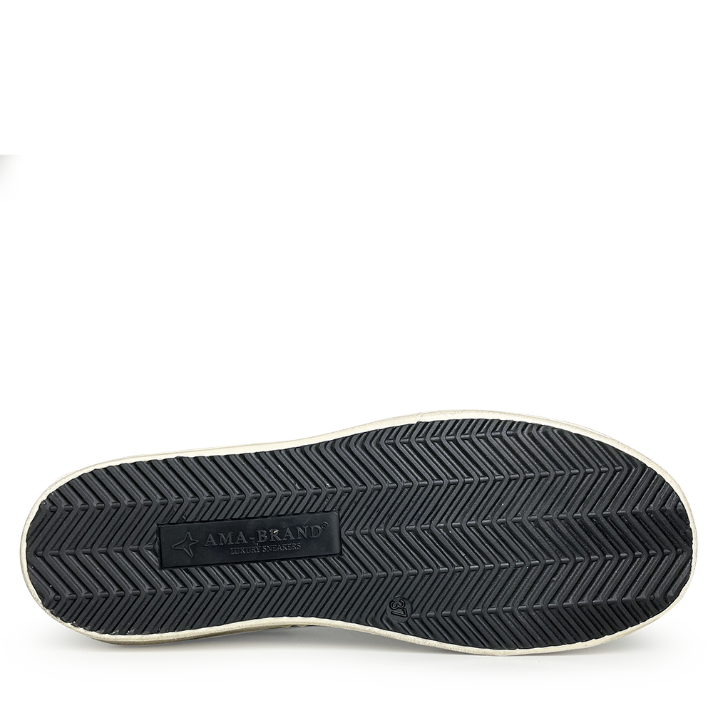 Sneaker silver / blue