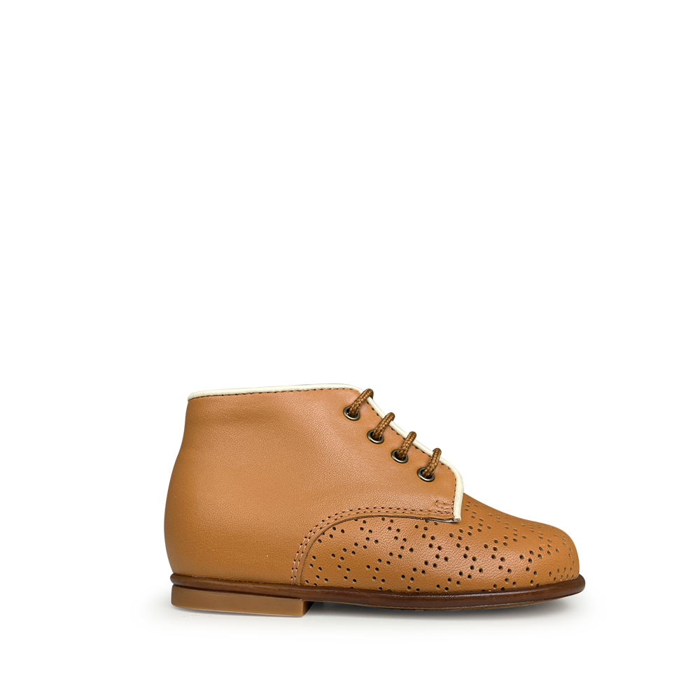 Veterschoen cognac