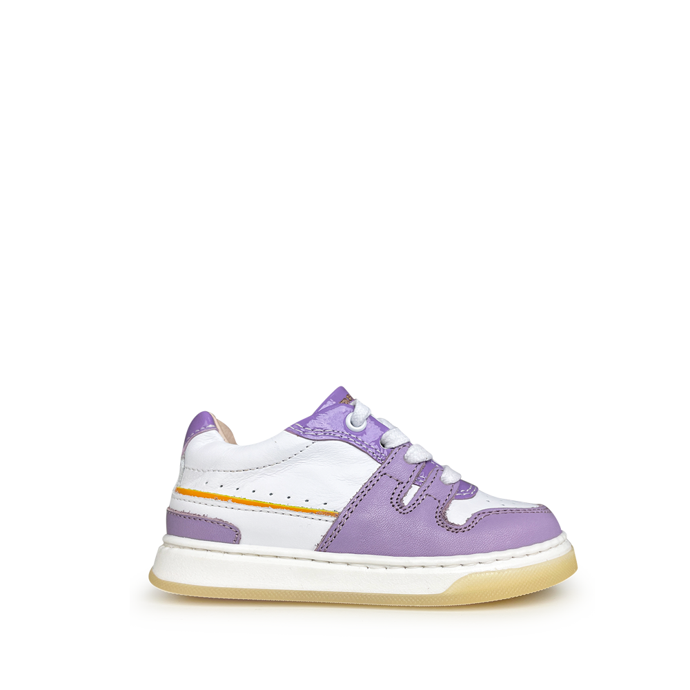 White purple sneaker