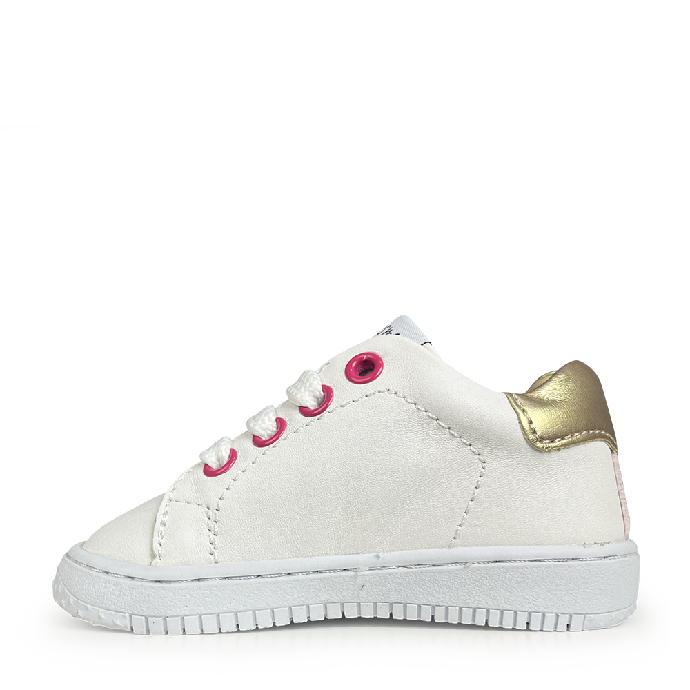 Pre-sneaker white and platinum