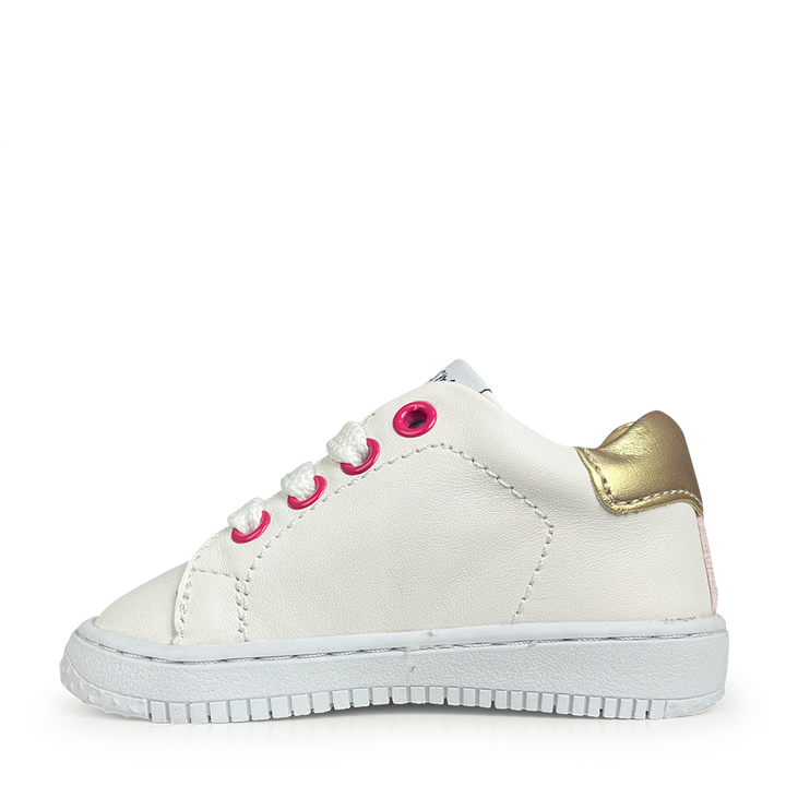 Pre-sneaker white and platinum