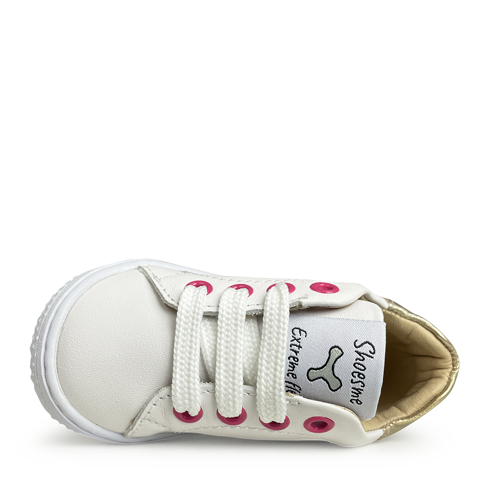 Pre-sneaker white and platinum