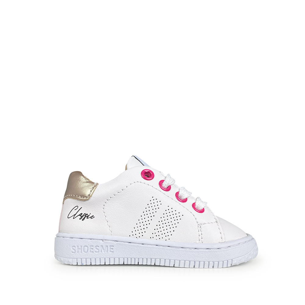 Pre-sneaker white and platinum