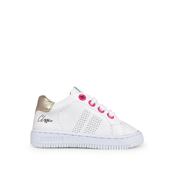 Pre-sneaker white and platinum