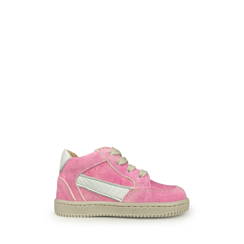 Sneaker roze / wit