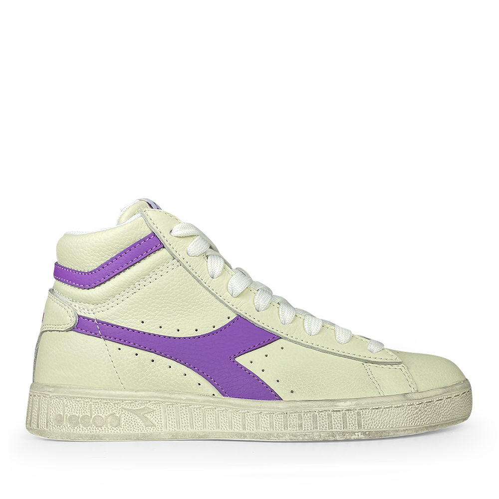 Sneaker wit / paars