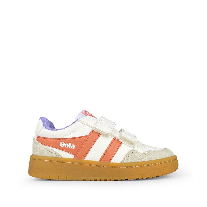 Sneaker Eagle wit met roze