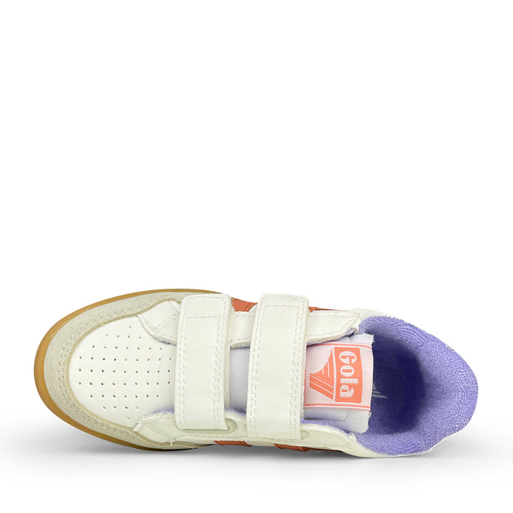 Sneaker Eagle wit met roze