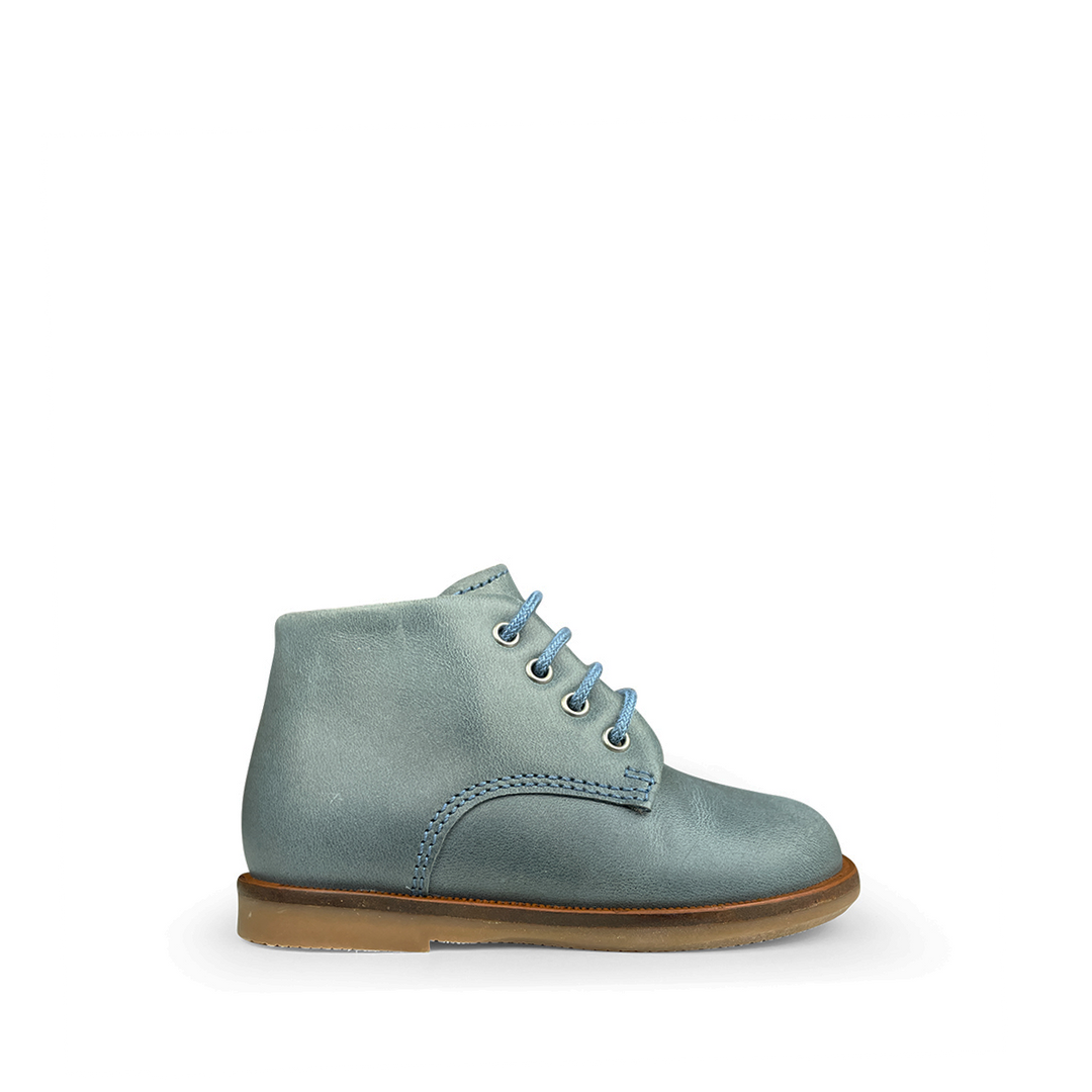 Veterschoen blauw