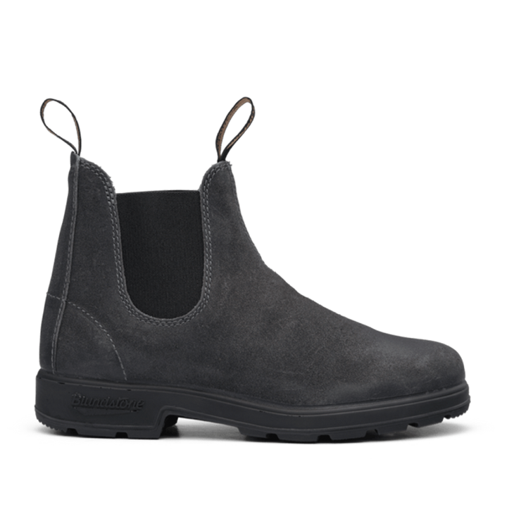 Laars original 1910 waxed suede steel grey