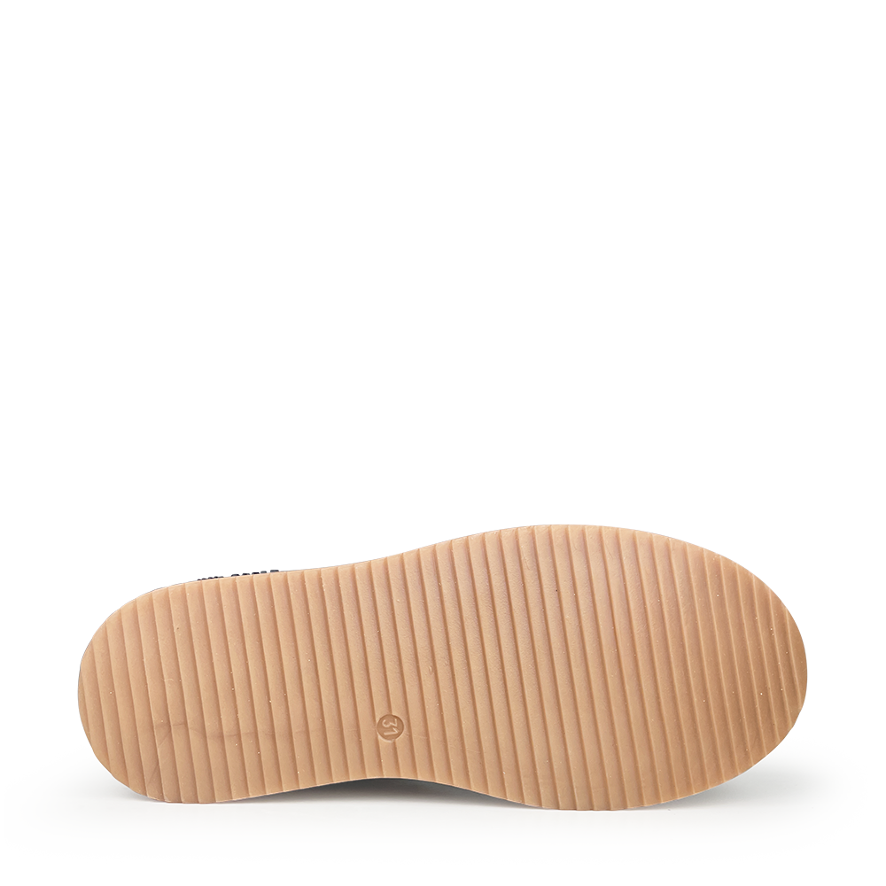 Hoge bruine sneaker