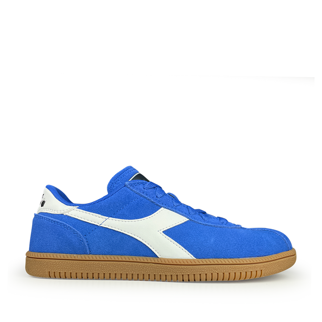 Lage blauwe sneaker