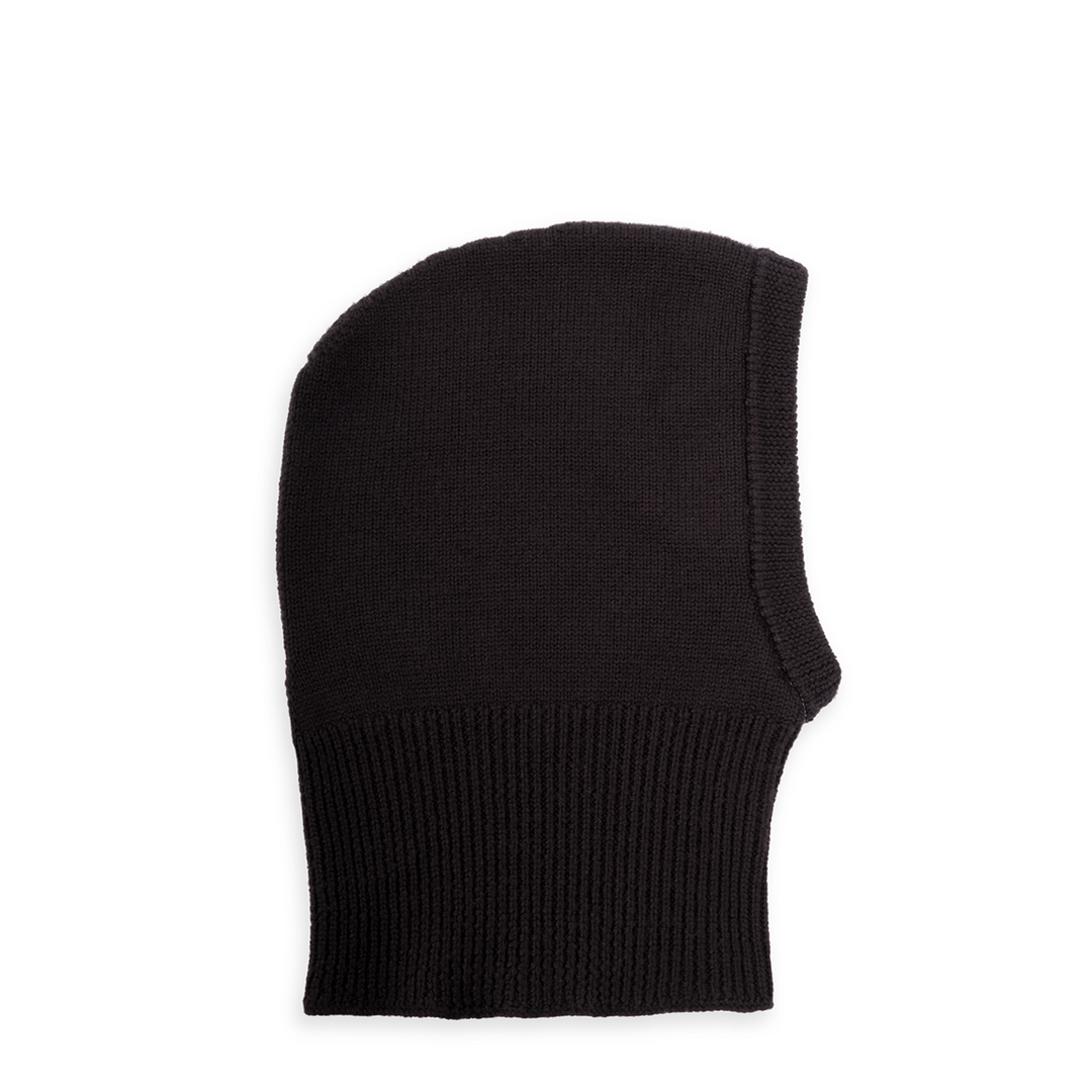 Merino Wol balaclava kind- Noir de Charbon