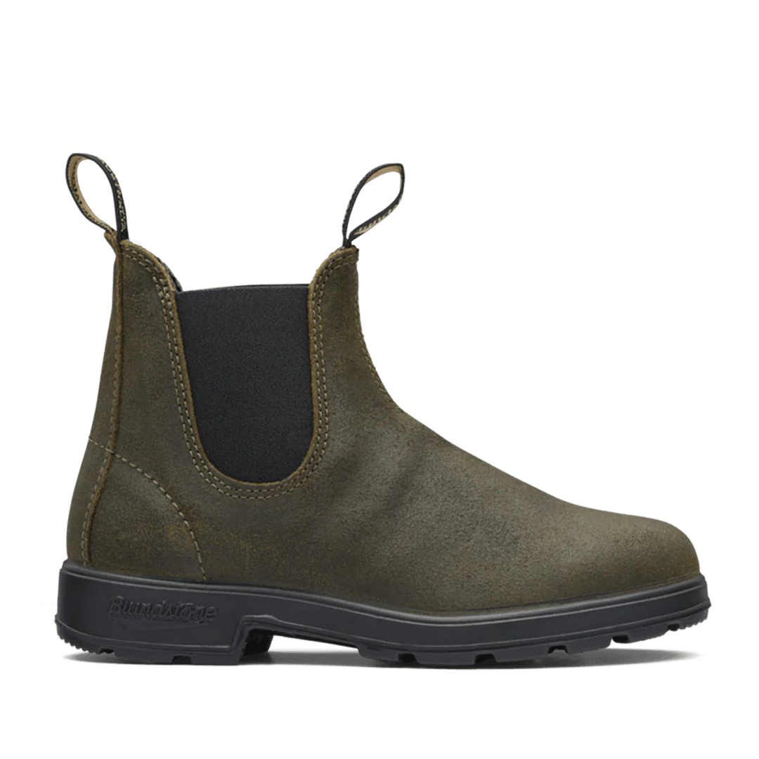 Laars original 1615 waxed suede darkgreen