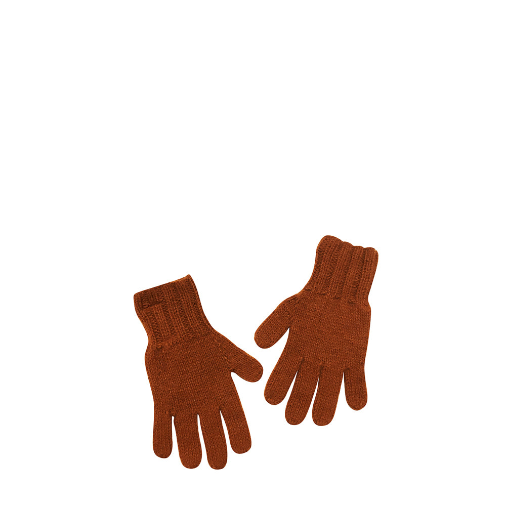 Gloves Mano rust brown