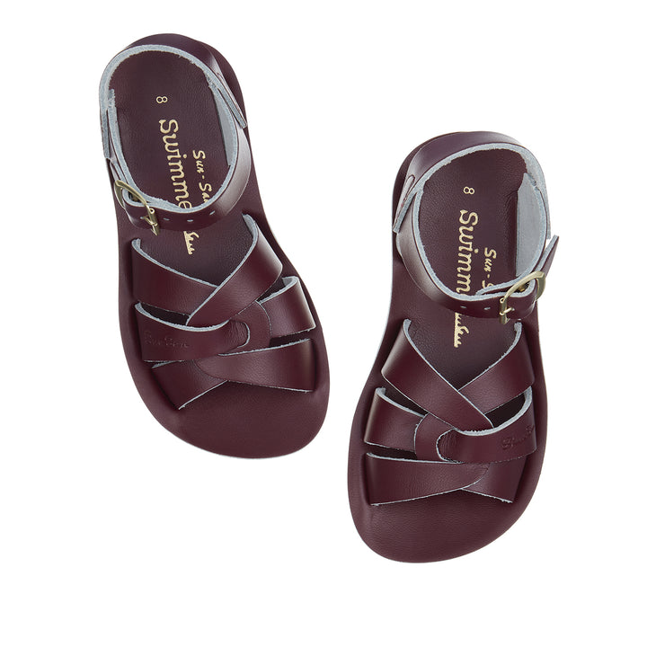 Swimmer claret
