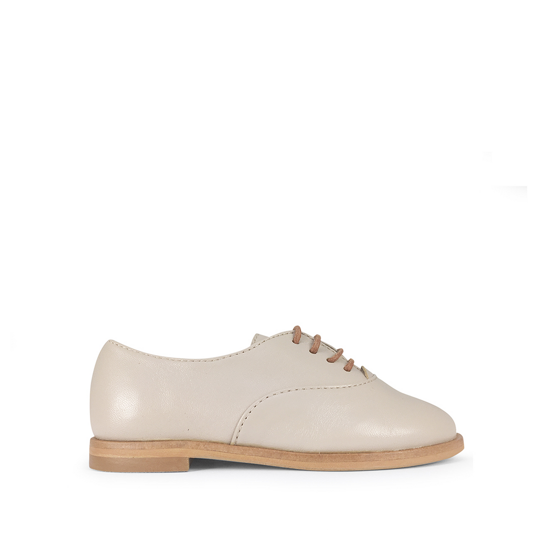 Elegante nude veterschoen