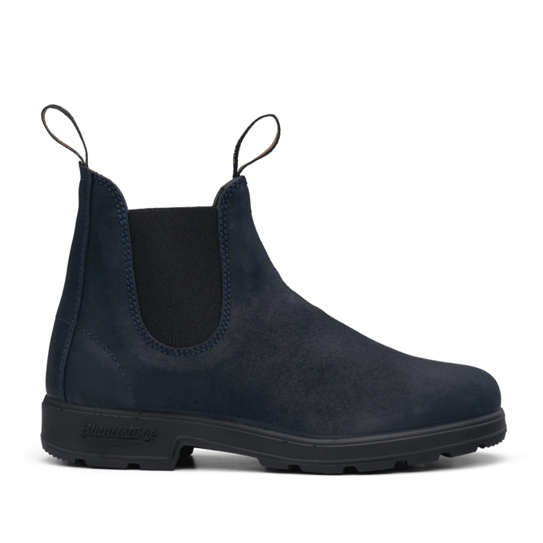 Laars 1912 original waxed suede navy
