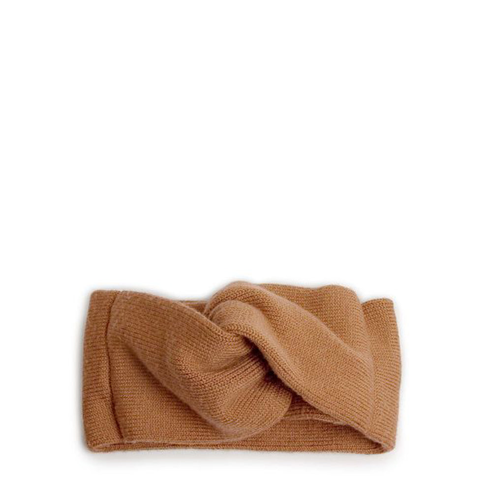 Woolen headband Caramel beurre sale