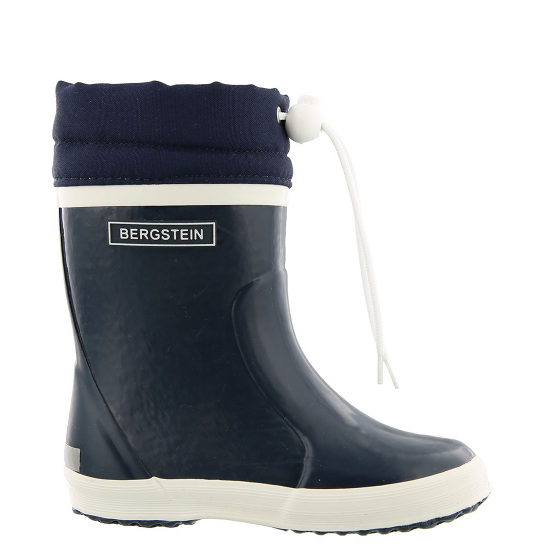Regenlaars donkerblauw wol