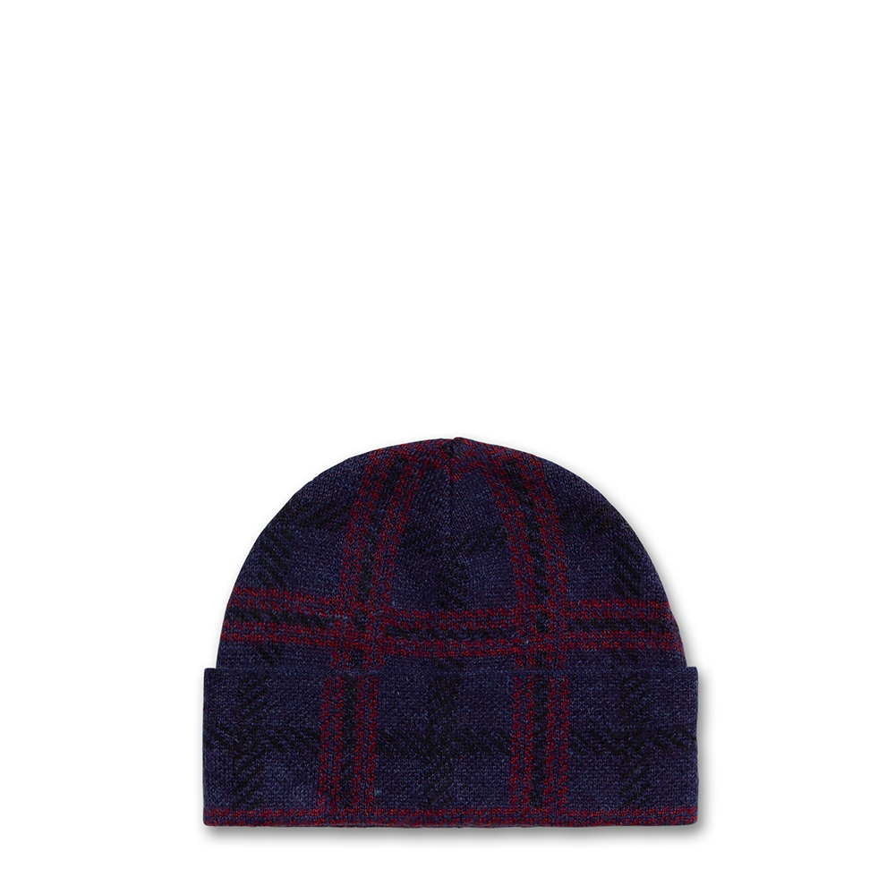 Muts in blauwe ruit AO76